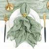 ANEIDA 50 x 50 cm 36-Piece Rust-Red Gauze Napkin Set view 4