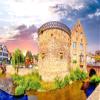Lais Puzzle Old Town, Bdingen, Germany, 1,000 Pieces view 2