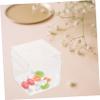 ABOOFAN 12-Piece Square Storage Boxes, Small Clear Candy Boxes with Lids, Reusable for Sweets, Jewelry, and Party Decorations view 2