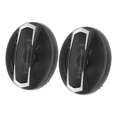 TOPPERFUN 6-Inch Car Stereo Speakers, 1 Pair, 35W/600W, Black