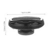 TOPPERFUN 6-Inch Car Stereo Speakers, 1 Pair, 35W/600W, Black view 2