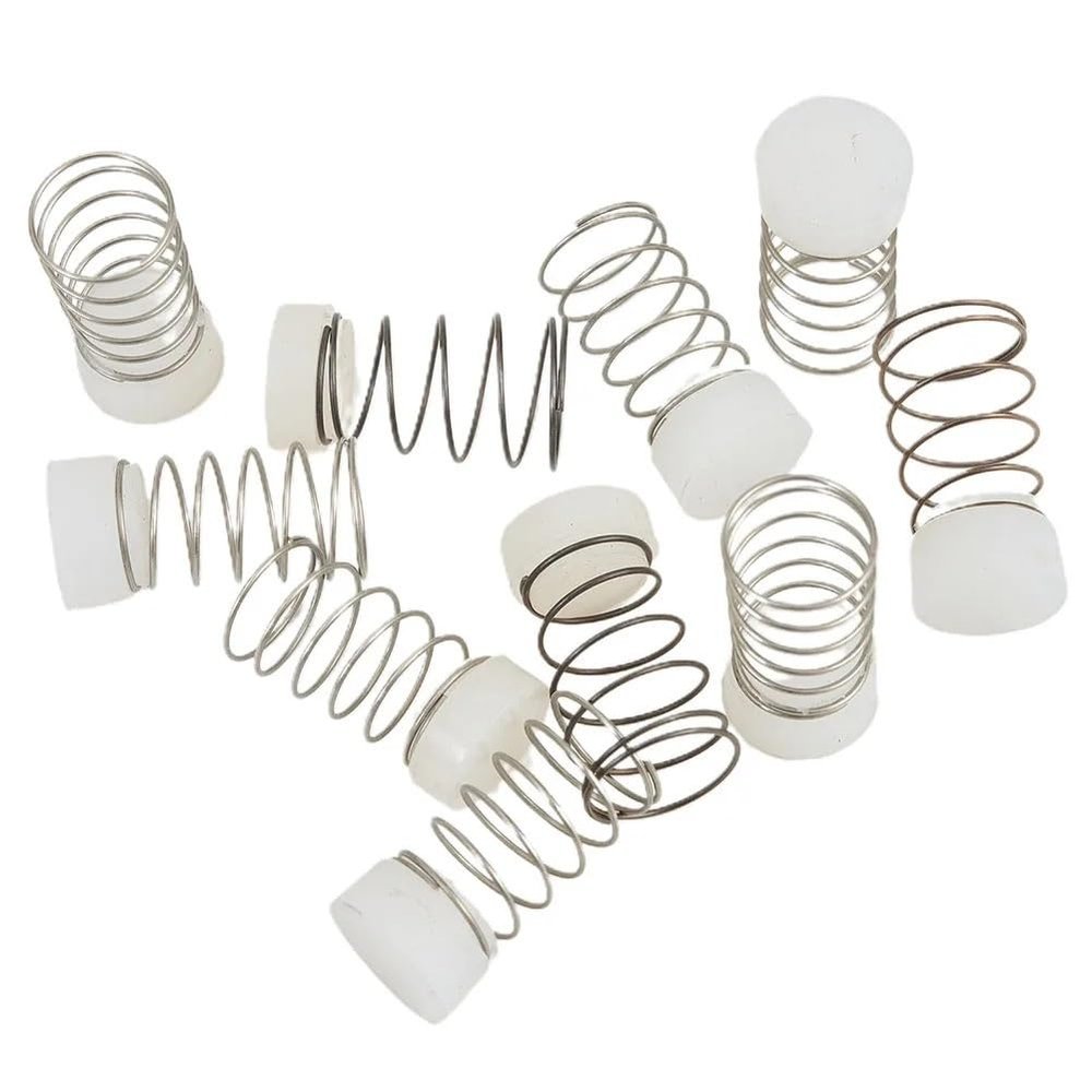 Yinxi 10-Piece Rubber Sealing Pad and Spring Set for Type 65 Air Compressors