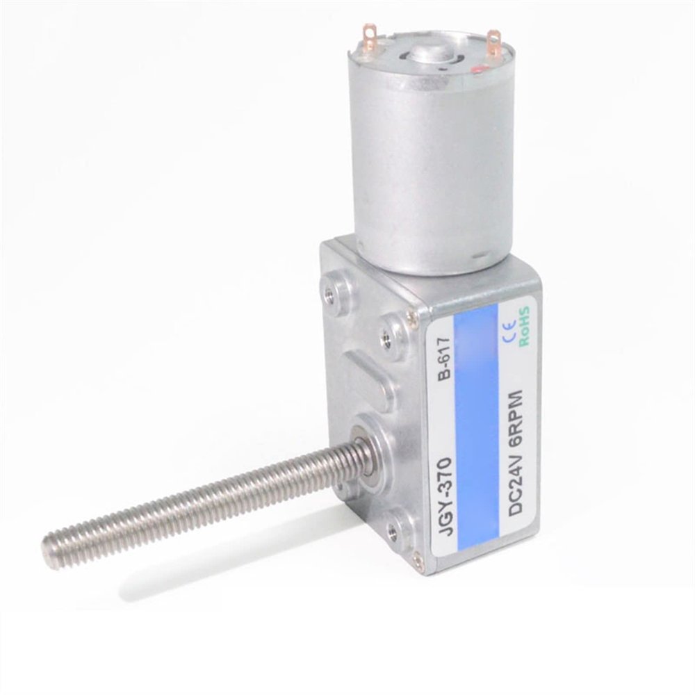 JGY370 Electronic Starter Motor, High-Torque Micro DC Gear Motor, Push Rod, CW/CCW, ZFUGED
