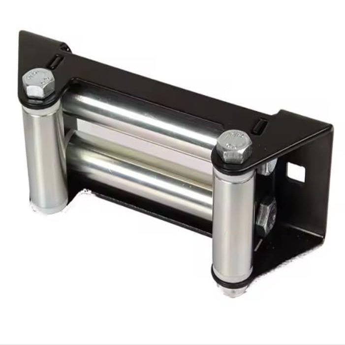 HLMOptimo 4-Way Winch Roller Fairlead, 6 in, Universal Mount, for SUVs and Trucks