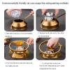 YOtat Stainless Steel Hot Pot with Burner, 304 Stainless Steel, Single Pot (B) view 4