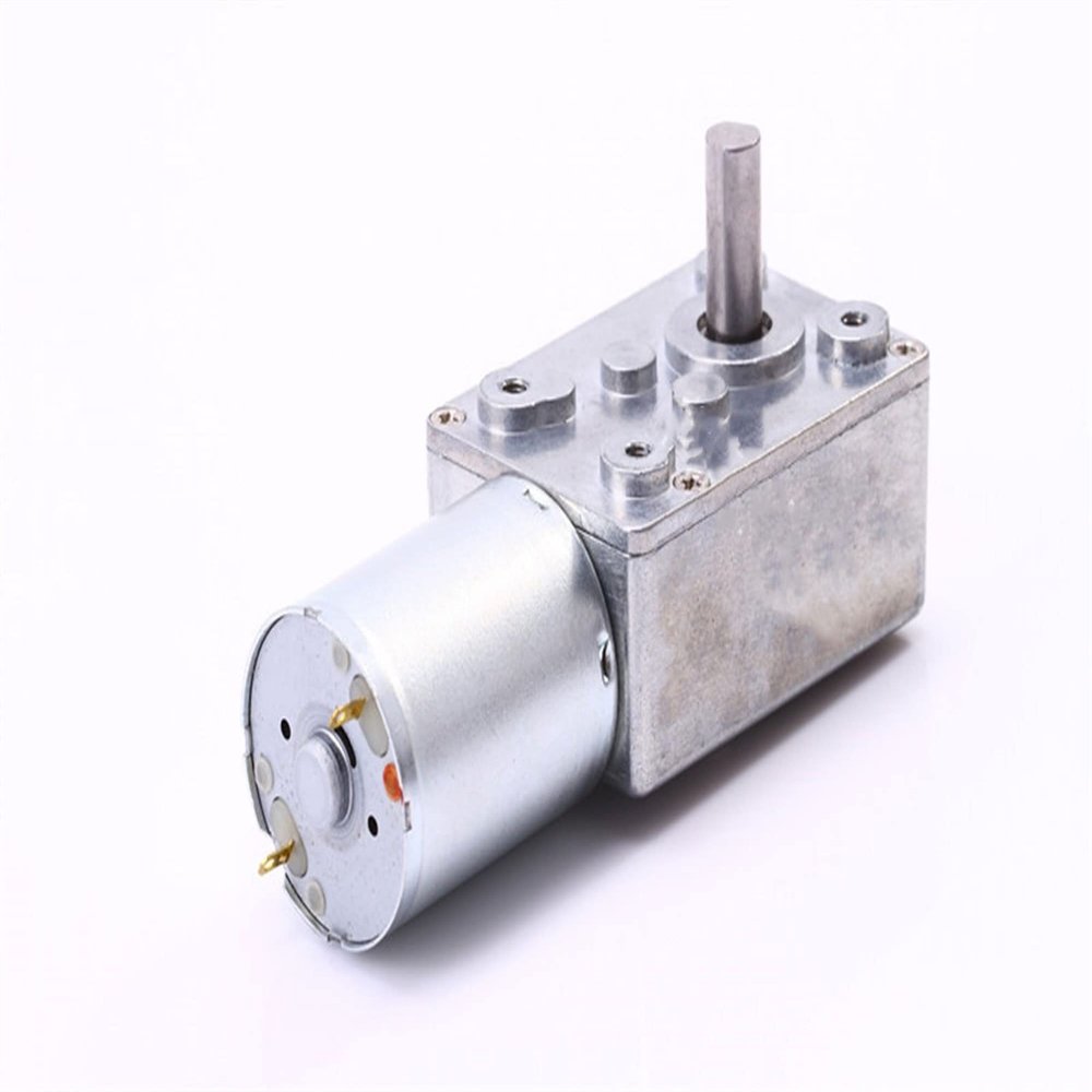 370 DC Gear Motor, Low-Speed 12 V Mini Electric Motor