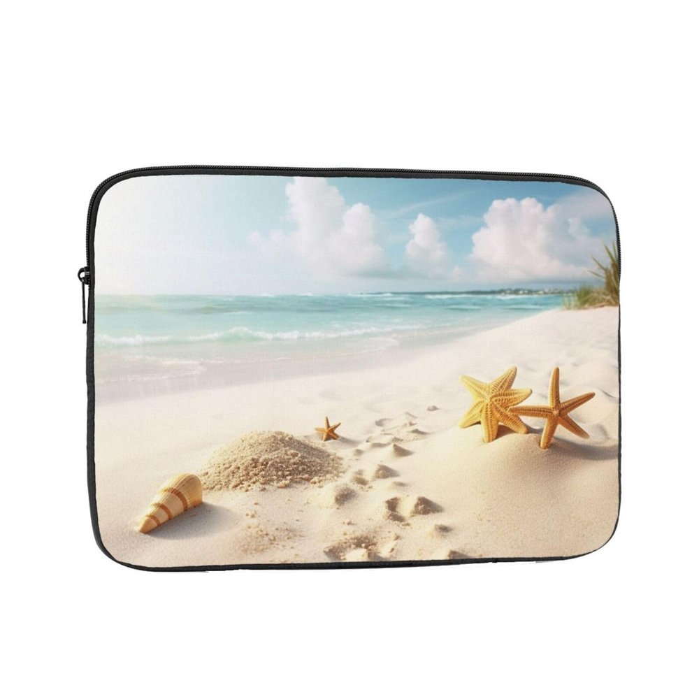 GFLFMXZW Laptop Sleeve for 10–17 Inches (25.4–43.2 cm), Beach Theme, Impact-Resistant, 10980