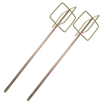 2-Piece Drill Mixing Sticks for Cement and Paint