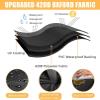 KDXAOBEI Extra-Large Garden Furniture Cover, 260 x 180 x 100 cm, 420D Oxford Fabric, UV-Resistant, Black view 3