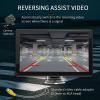 Car MP5 Media Receiver, Wireless Bluetooth Touchscreen Stereo with 9-Inch 1024x600 Display, FM Radio, USB, Backup Camera Input, ABS Black, 1-Pack view 2