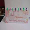 Lckiioy 1-Pc. 52-Week Saving Challenge Money Organizer Book, PVC view 4