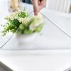 Zhaomi 1.0 mm Transparent Frosted PVC Table Protector, Vinyl Desk Mat, 75 x 150 cm view 2
