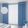 Tension Curtain Rod, No-Drill Stainless Steel Shower Curtain Rod, Non-Slip, Adjustable view 2