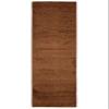 TAPISO Delhi Brown Shaggy Runner Rug, Solid Color, Soft High Pile, OEKO-TEX, 90 x 750 cm view 2