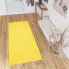 TAPISO Delhi Shaggy Runner Rug, Yellow, Solid Color, Soft Modern Design, Long Pile, OEKO-TEX, 100 x 1400 cm view 1