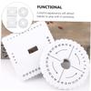 Operitacx 12-Piece Bracelet Braiding Kit with Portable Round and Square Kumihimo Discs view 4
