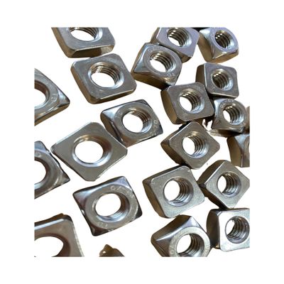 Square Nut DIN 557 M5, High Profile, Stainless Steel A2 (V2A), Insert Nut, 100 pcs