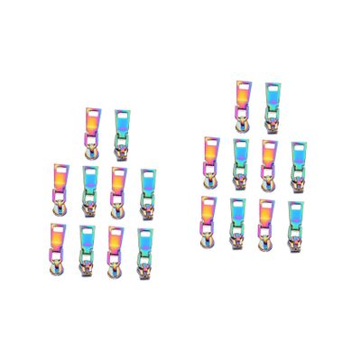 NUOBESTY 20-Piece Zipper Pullers for Bags and Clothing