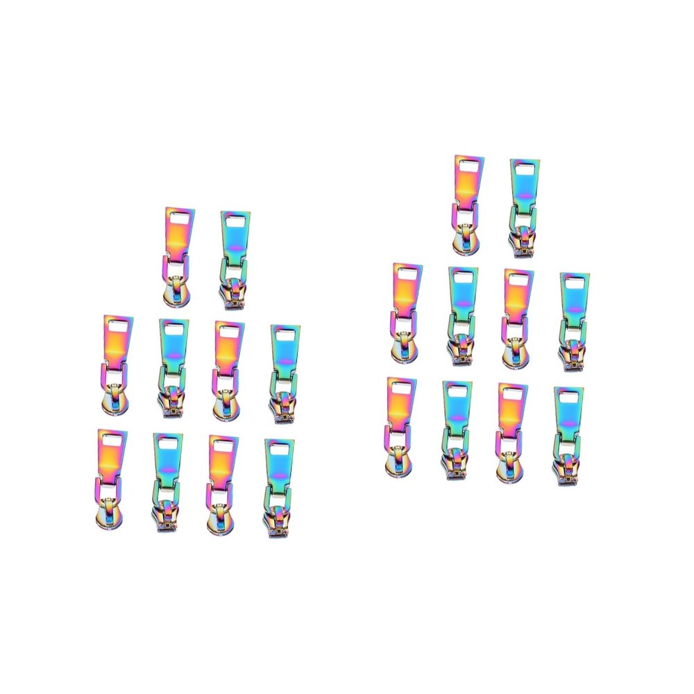 NUOBESTY 20-Piece Zipper Pullers for Bags and Clothing