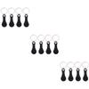NUOBESTY 12-Piece Stainless Steel Shopping Cart Token Keychains, Removable Trolley Tokens, Lightweight and Portable view 1