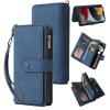 xinyunew Flip Wallet Case Compatible with OnePlus 9, Blue view 1