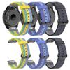 KAVJU 22 mm Nylon Watch Band for Garmin Fenix 7, Epix 6 Pro, 5 Plus, Forerunner 945, Fenix 6/6 Pro, and 5 Plus, Agate view 3