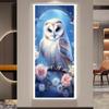 Owl and Moon Diamond Painting Full Drill DIY Kit, 60 x 180 cm, Q219 view 1