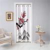 Odot Blackout Thermal Door Curtain with Grommets, 3D Ink-Painting Print, Room Divider, 180 x 200 cm, Style A view 1