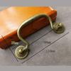 TopHomer Vintage-Style Drawer Handles, 4.3 in, Bronze, 2-Pack view 2
