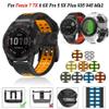 EPANO 22 x 26 mm Quick-Fit Silicone Watch Band for Garmin, Agate view 2