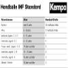 Kempa Spectrum Synergy Pro, Adult Kempa Handball, Cool Gray/Hot Red, Size 2 view 2