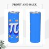 Funny Pi Day Spiral Pi Math 3.14 Stainless Steel Tumbler, 590 ml view 3
