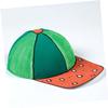 ifundom 4-Piece White Paper Pulp Craft Hat Set, Round Hats to Color for Boys and Girls, Lightweight and Sturdy with a Smooth Surface view 4