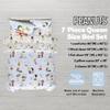 Franco Collectibles Peanuts Multi-Character 7-Piece Queen Bedding Set view 3