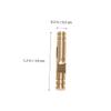Veemoon Cylindrical Metal Hinges with Automatic Quiet-Closing Function for Jewelry Boxes, 50 Pieces with Screws view 4