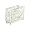 Creative Table Napkin Holder, Tissue Holder for Dining Table Decor, Silver, 110 x 25 x 85 mm view 2