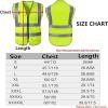 Greaxid Personalized Class 2 High-Visibility Safety Vest, S–5XL view 2