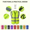 Greaxid Personalized Class 2 High-Visibility Safety Vest, S–5XL view 3