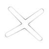 Yardwe 4-Piece U-Shaped Galvanized Steel Tent Stakes view 1
