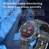 Military Smartwatch for Men, Fitness Tracker with Phone Calls, Health Tracking and IP68 Water Resistance view 3