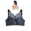 WiLLab Women's Everyday Lace Push-Up Bra with Front and Back Butterfly Closure, Wire-Free Corset Bra (C, 36/80B) view 1