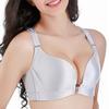 WiLLab Women's Everyday Lace Push-Up Bra with Front and Back Butterfly Closure, Wire-Free Corset Bra (C, 36/80B) view 2