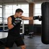OLYSPM Boxing Gloves for Boxing, Kickboxing, Sparring, Muay Thai and MMA view 2