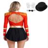 Freebily Women's Circus Director Costume Set, Red, XXL view 2
