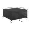 HERCHR Square Grill Cover, Waterproof 420D Oxford Fabric view 2