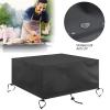 HERCHR Square Grill Cover, Waterproof 420D Oxford Fabric view 3
