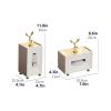 3D Resin Tissue Box Cover, Color D view 2