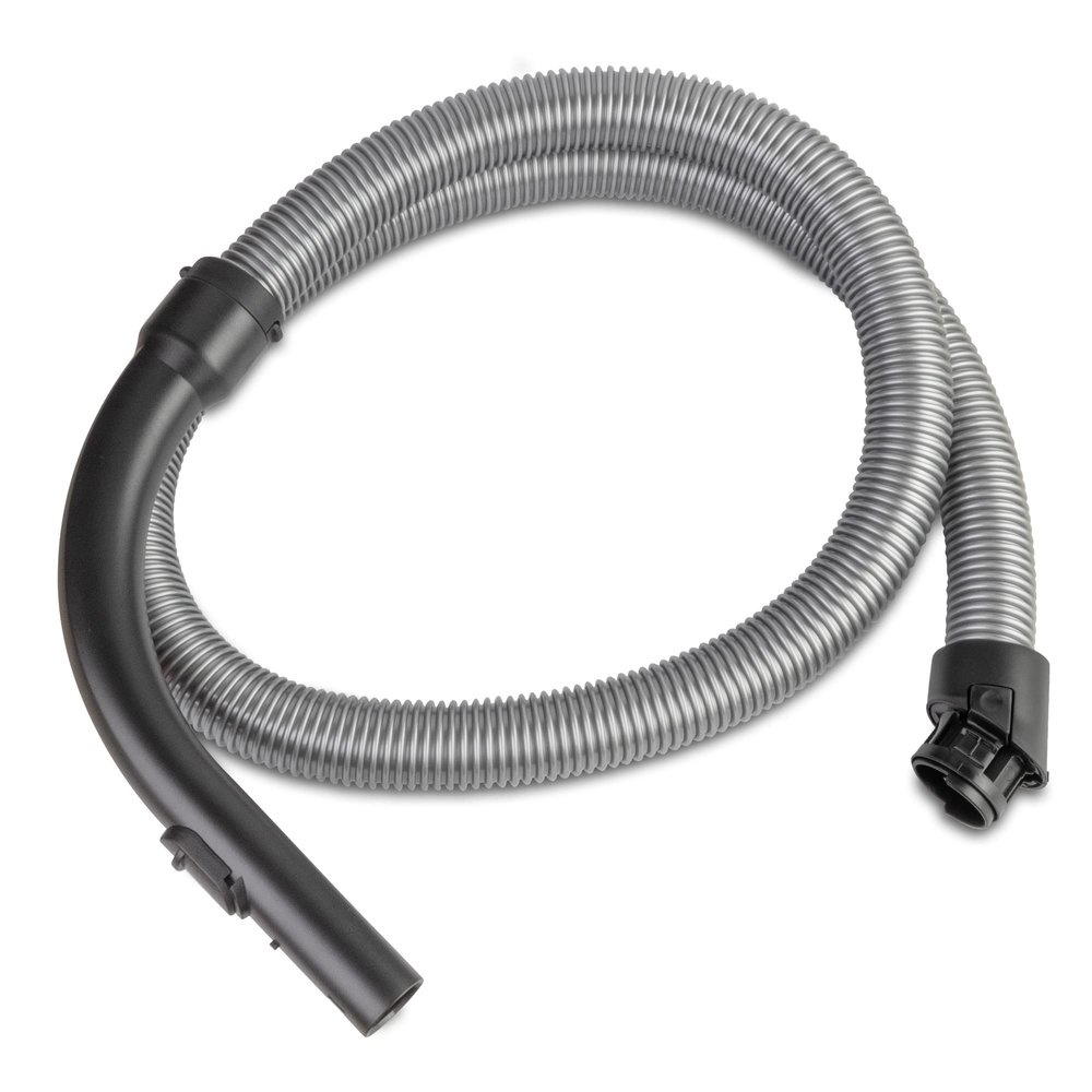 Swyp Vacuum Hose with Handle and Appliance Connector, Silver, PVC, 1.8 m, for Miele C3, New, 1-Pack