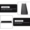 MAGICLULU 50 cm Wall-Mounted Bathroom Shelf, Space Aluminum, Black view 3
