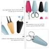 NUOBESTY 6-Pack Extra-Thick PU Leather Protective Sheaths for Scissors view 4